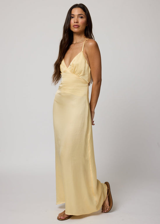 Silky Lucia Maxi Dress