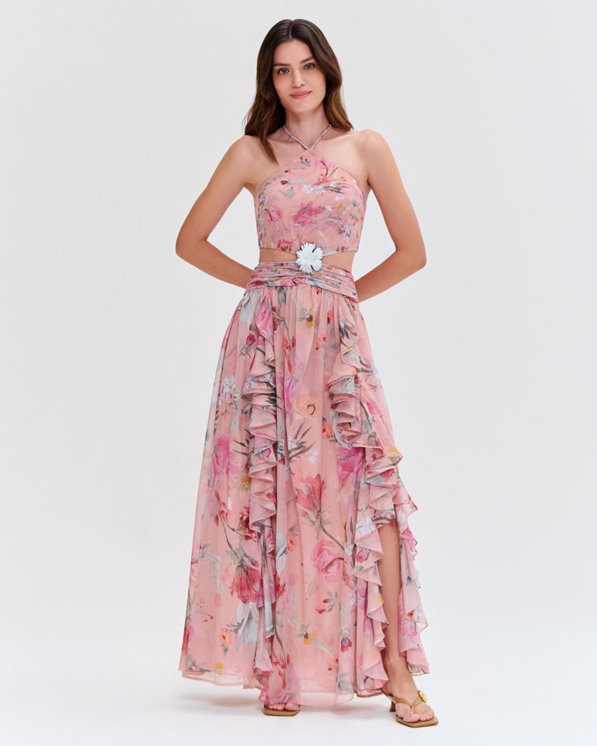 Lily Flower Cut Out Dress Sultre Boutique Lily Flower Cut Out Dress Sultre Boutique