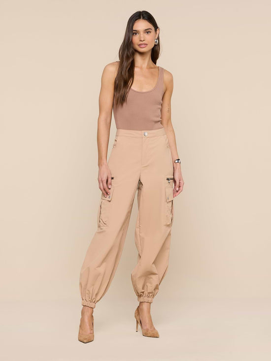 Greer Nylon Jogger - Praline (PRE-SALE)