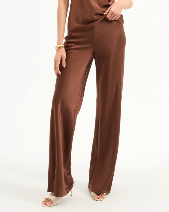 Billie Stretch-Silk Pant