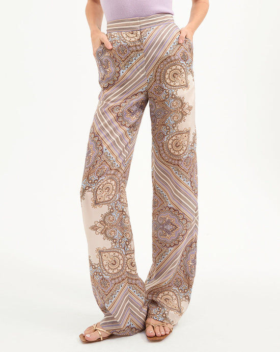 Grigore Pant - Stone Khaki Multi