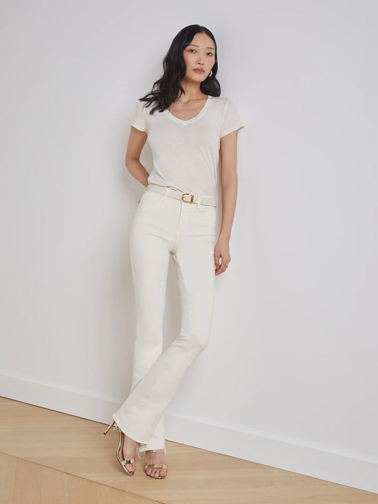 Ruth Straight Leg Jean - Vintage White