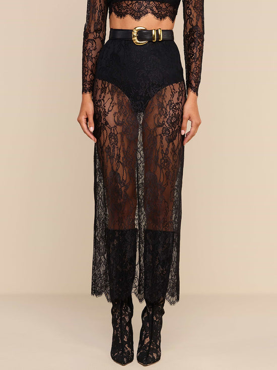 Raymonde Lace Maxi Skirt (PRE-SALE)