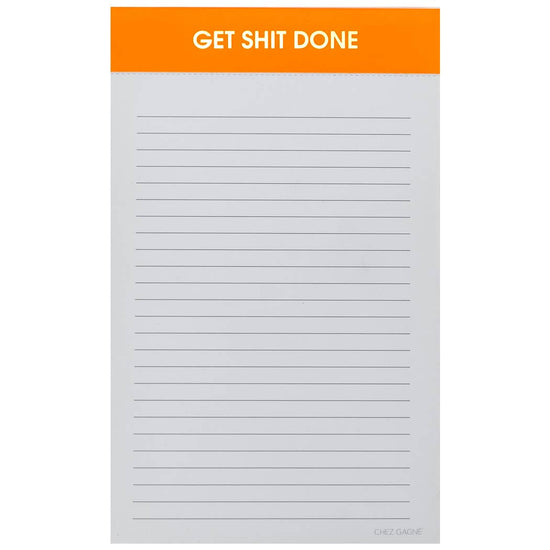 Get Sh*t Done Notepad - Orange