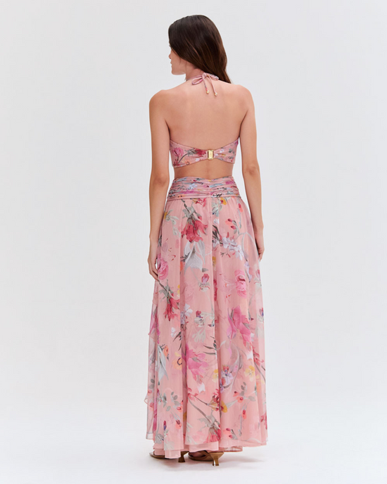 Lily Flower Cut Out Dress