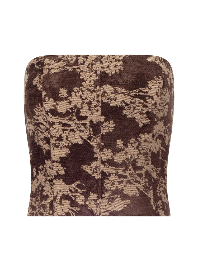 PAULETTE LC UP STRPLSS CORSET