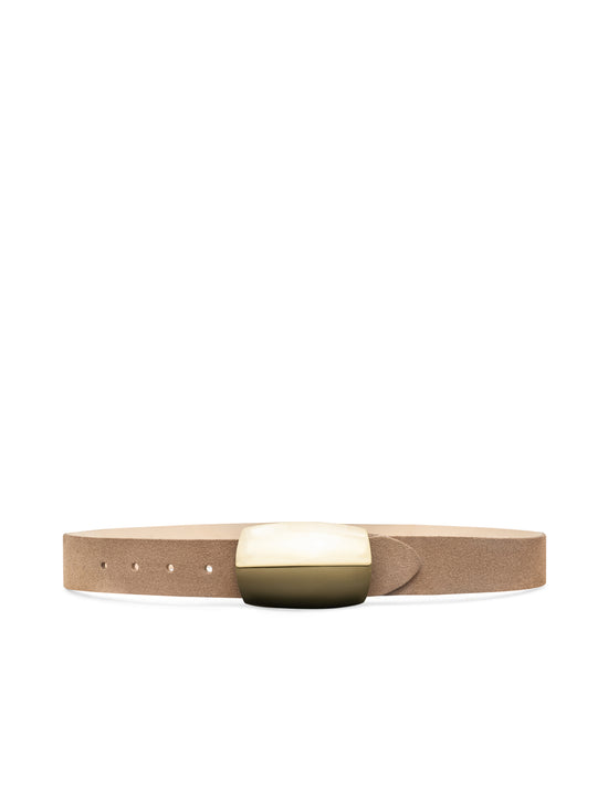 MILOU DOMED SUEDE BELT