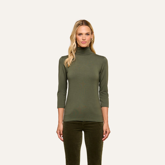 Aja Turtleneck - Army (PRE-SALE)