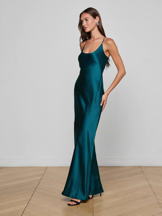 Charmaine Silk Gown (PRE-SALE)