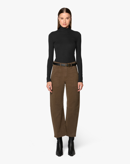 Anouk Utility Pant - Chocolate