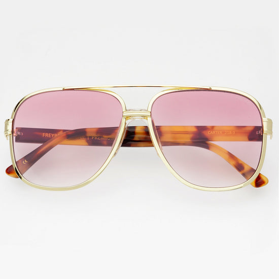 Carter Aviator Sunglasses - Rose (PRE-SALE)