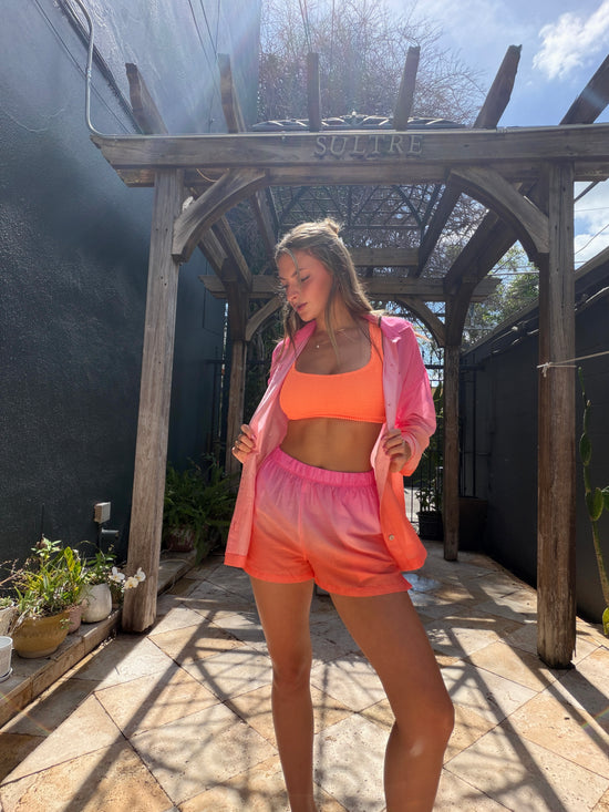 CASSIDY TOP - PETAL SUNRISE
