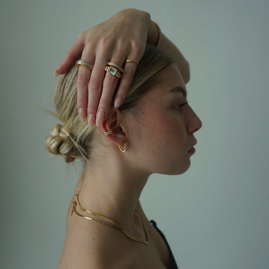 The Deco Ring - Gold Petite