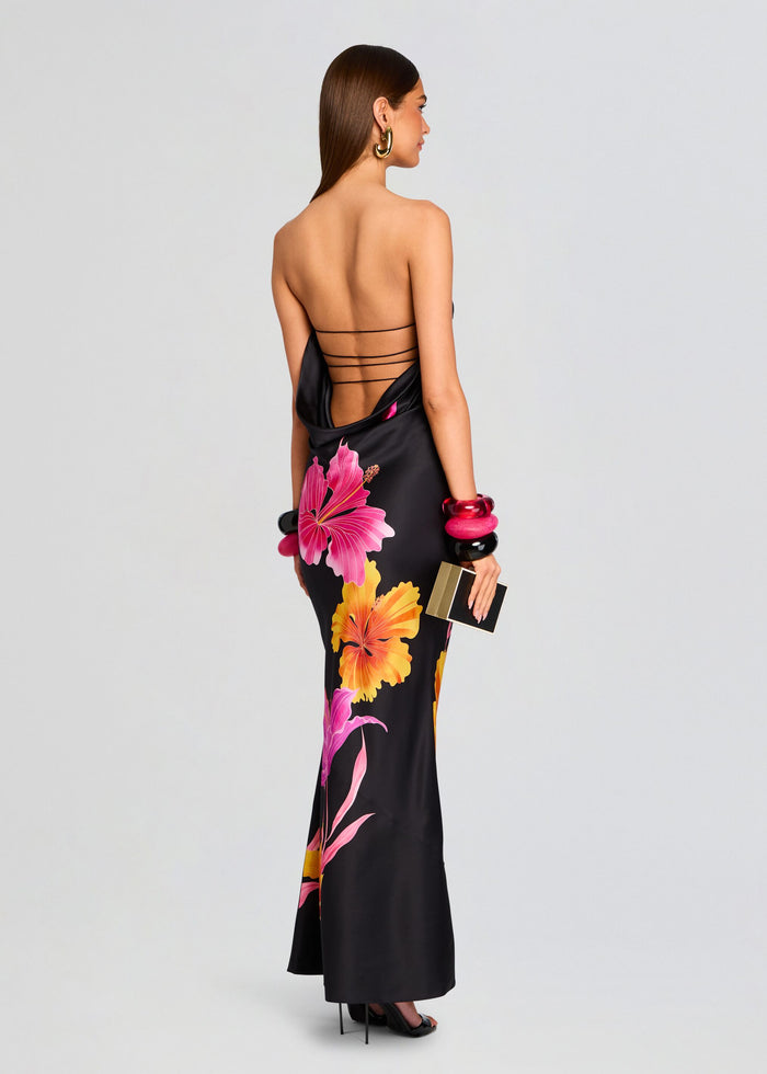 keaton silk dress Retrofete/ Keaton Silk Dress-Nude/XS by Retrofete