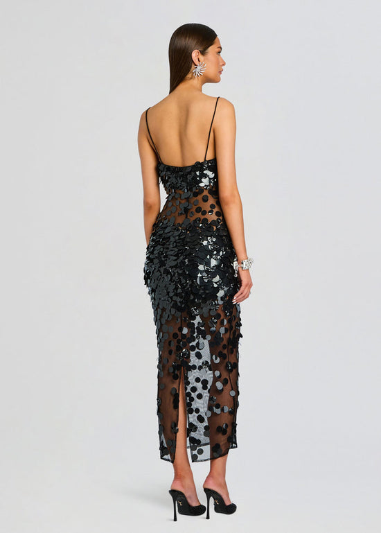 Mischa Sequin Dress - Black (PRE-SALE)