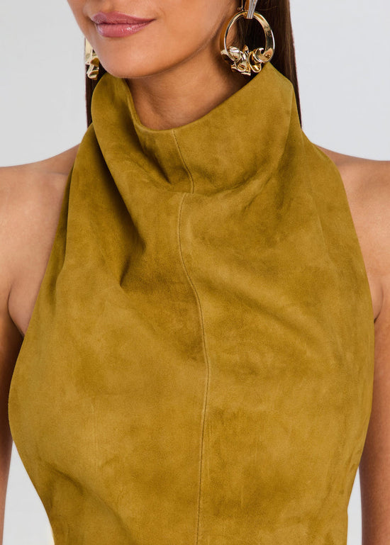 Zoriel Suede Dress (PRE-SALE)