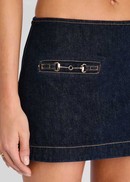 Senia Denim Skirt - Indigo Rinse (PRE-SALE)