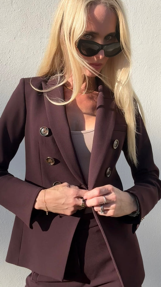 Miller Dickey Jacket - Dark Currant