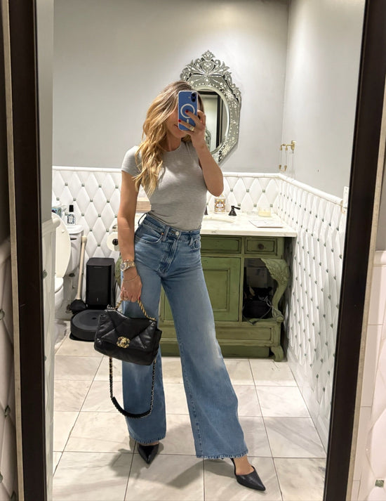 Alexa Wide Leg Jean - Euclid