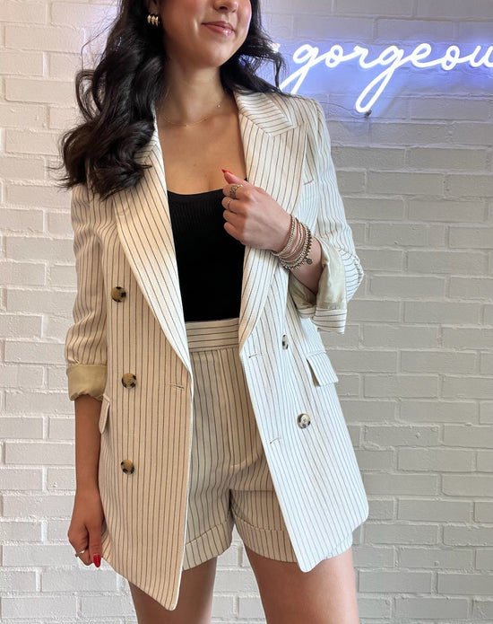 Double Breasted Blazer