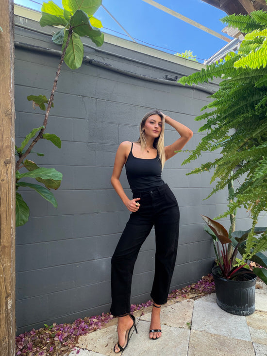 Anouk Utility Pant - Black