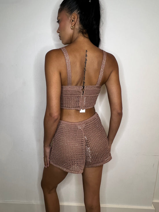 TRACY POINTELLE KNIT BRALETTE