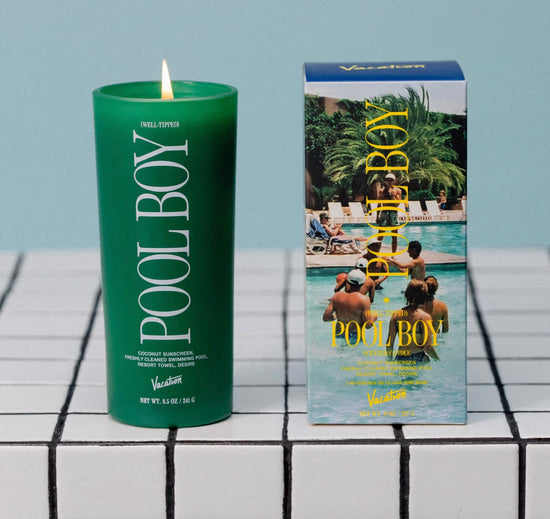 Well-Tipped Pool Boy Candle