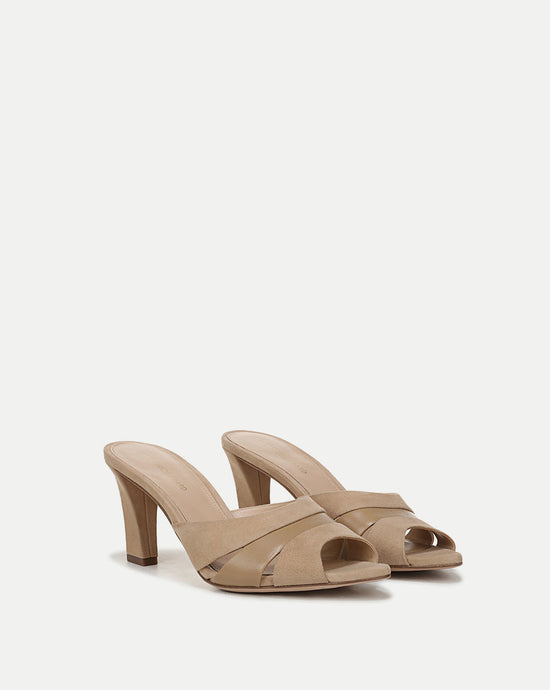 Cassiel Suede Slide Sandal