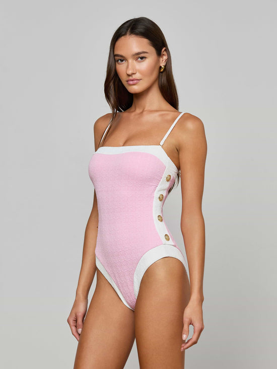 Tory Bandeau One-Piece Swimsuit