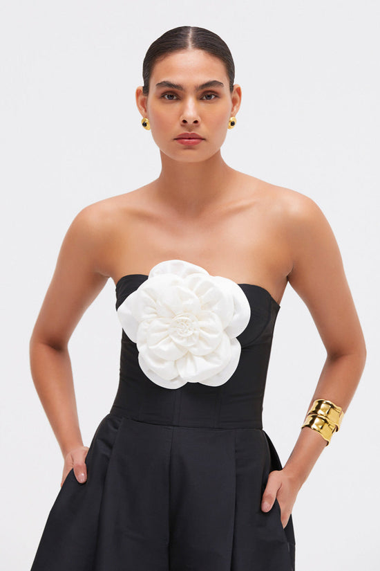 Taffeta Bloom Jumpsuit