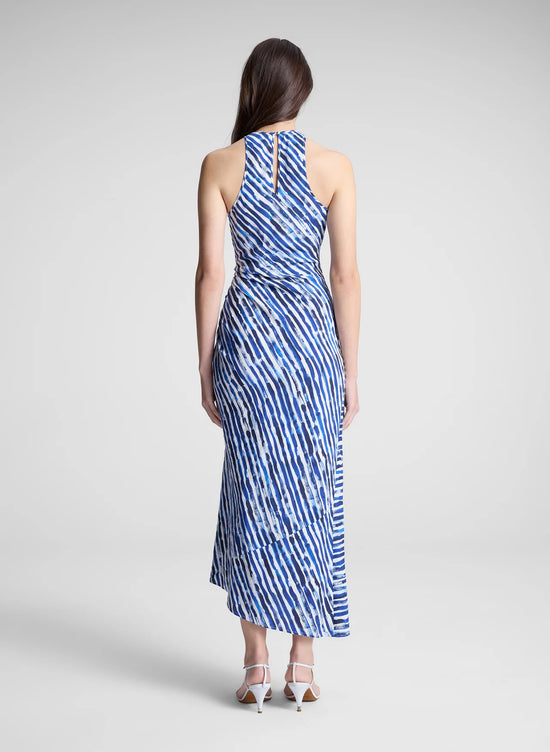 Ruby Dress - Navy Stripe