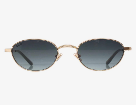 Promised Land Small Teardrop Sunglasses - Gold Green (PRE-SALE)