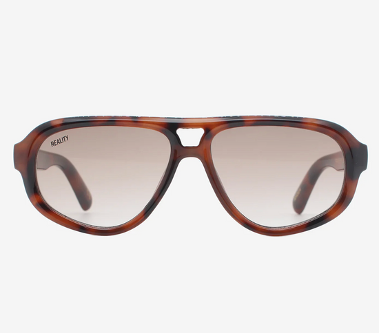 Ryder Teardrop Aviator Sunglasses - Mock Turtle (PRE-SALE)