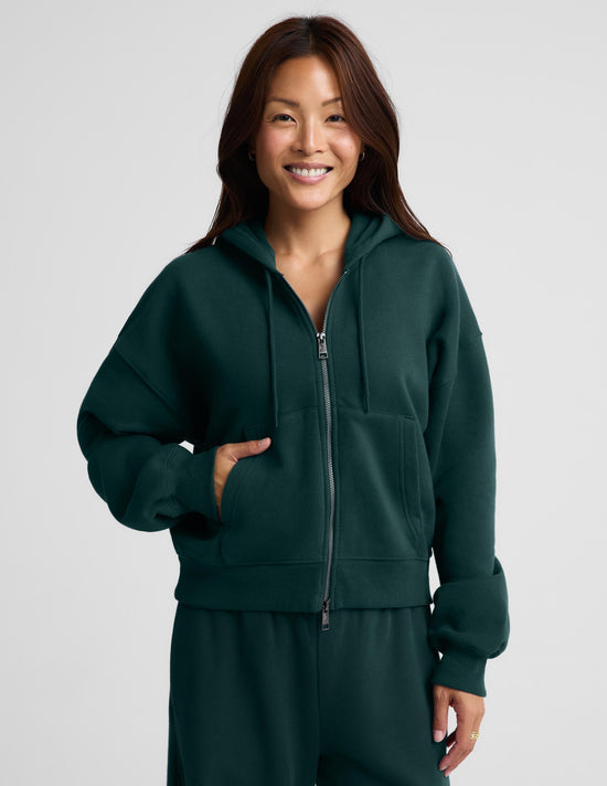 LuxeFleece 2.0™ Hooded Full-Zip Jacket - Dark Ivy (PRE-SALE)