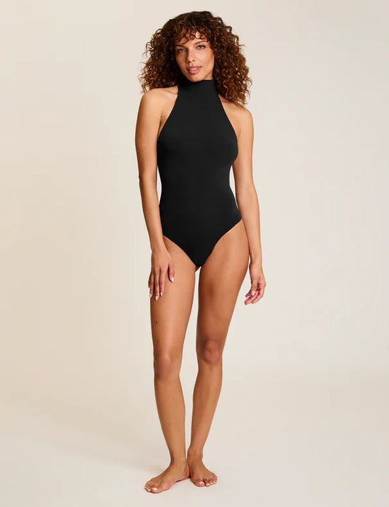 Ballet Turtleneck Halter Bodysuit