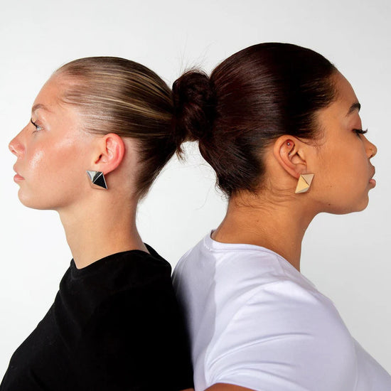 Pyramid Studs - Silver Grande