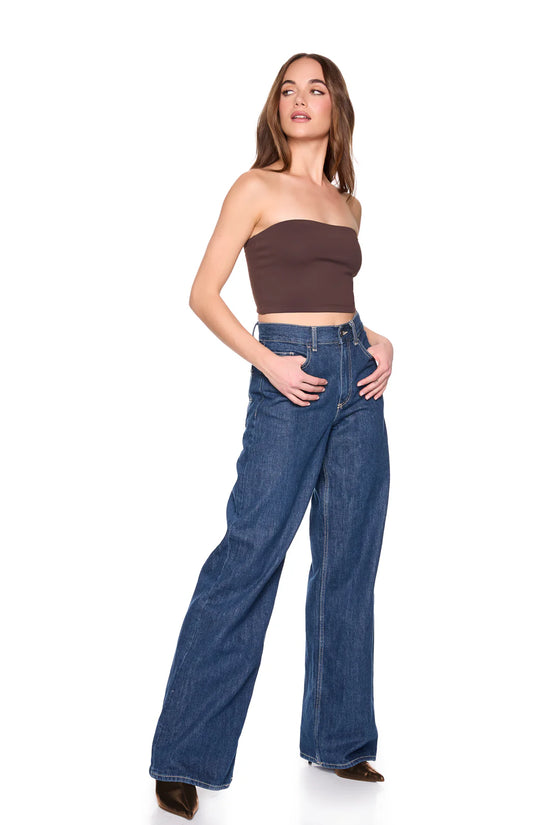 Essential Tube Top Crop - Java