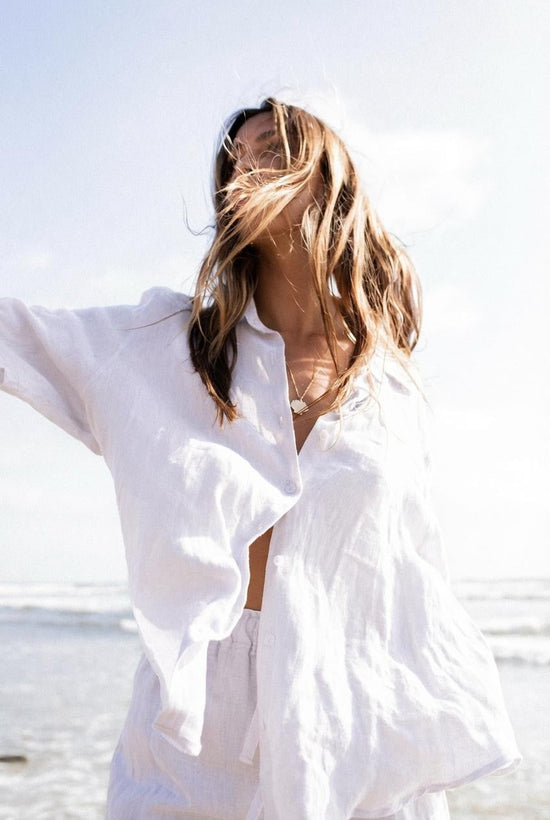 The Linen Voile Favorite Shirt - White