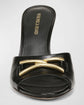 Mirren Chain Stiletto Mule Sandal