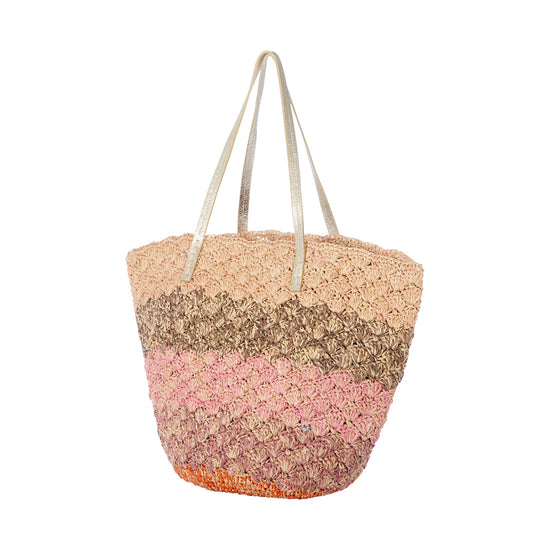 Altamura Crochet Raffia Tote