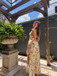 KLAIRE BUTTERFLIES WRAP MAXI SKIRT
