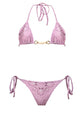 Jade + Khloe Bikini Set - Lavender Flowers