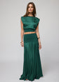 The Blake Maxi Skirt - Jade