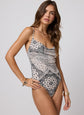 MESH GET TOGETHER BODYSUIT - Sea Salt Bandana (PRE-SALE)