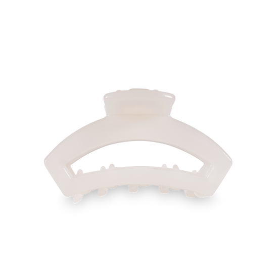 Open Hair Clip | Tiny | Coconut White