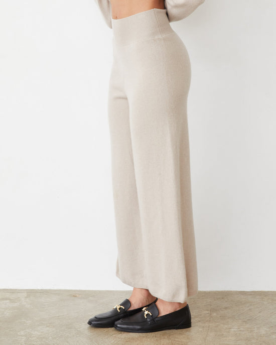 Cashmere Crop Pant - Chalk (PRE-SALE)