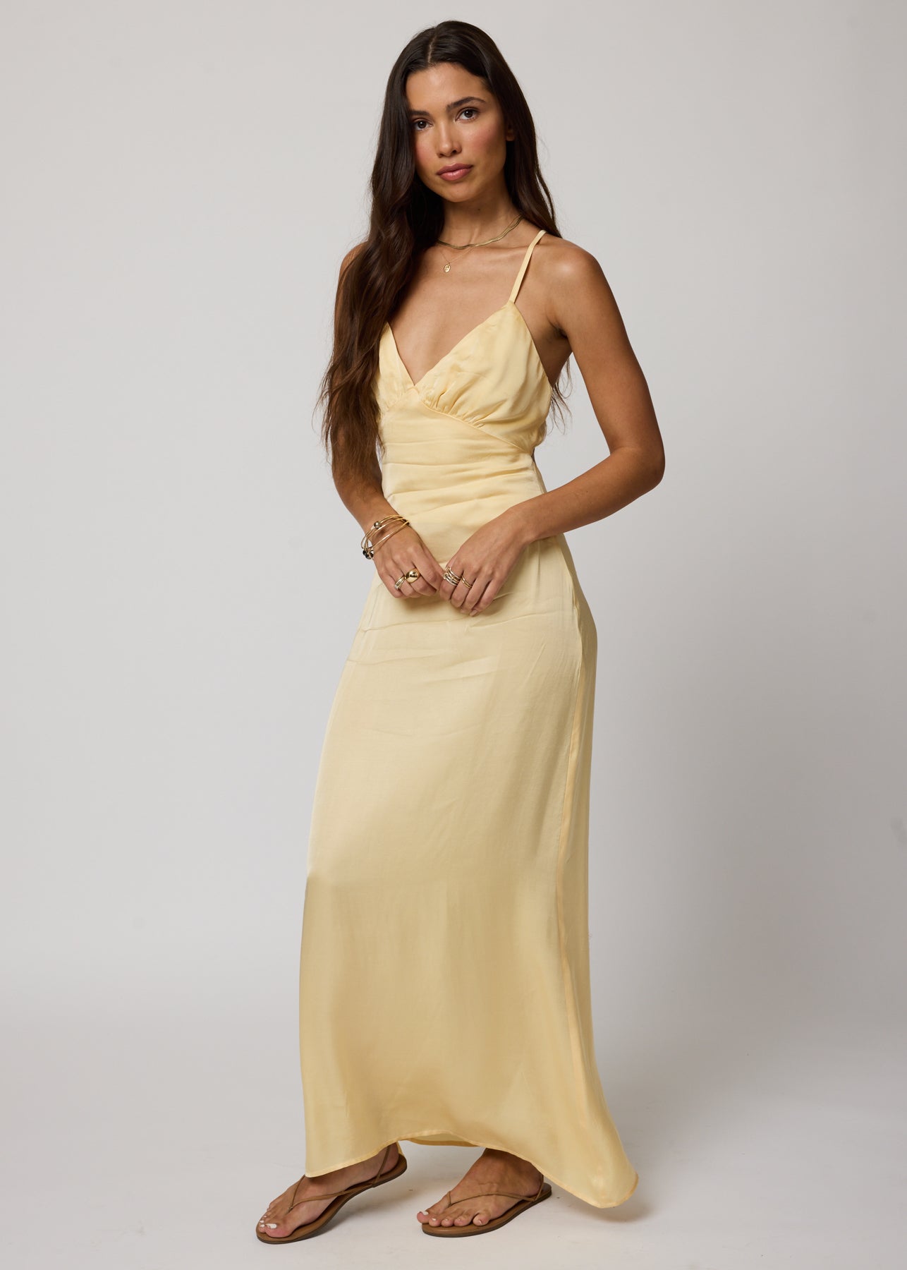 Silky Lucia Maxi Dress – Sultre Boutique