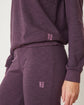 Vintage Fleece Flare Pant - Heathered Grape (PRE-SALE)