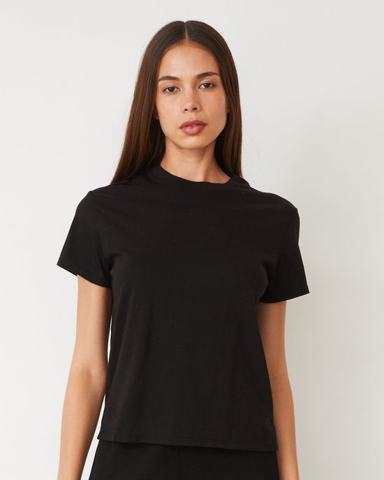 Basic Crew Neck Tee - Black (PRE-SALE)