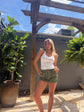 Siena Utility Short - Army (PRE-SALE)